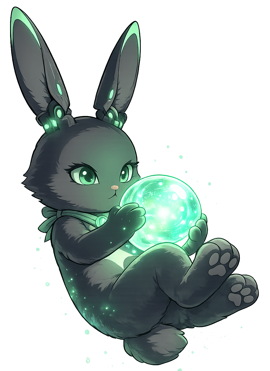 Meka holding orb